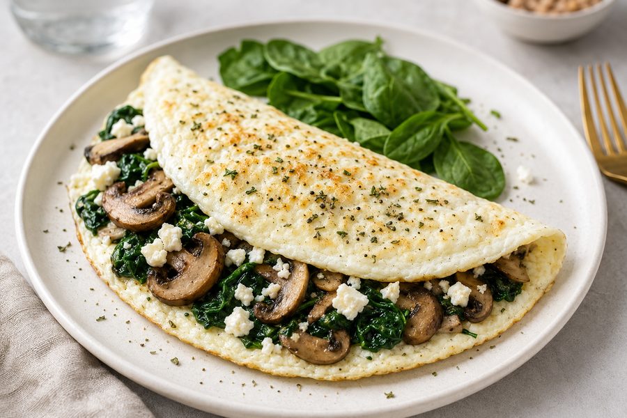 Egg White Omelette