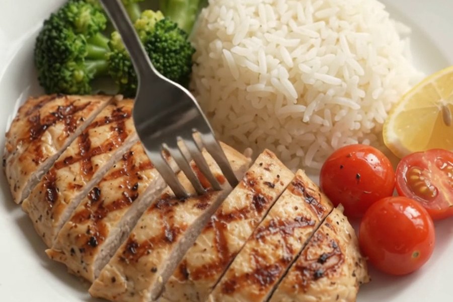 Chicken, Rice & Broccoli